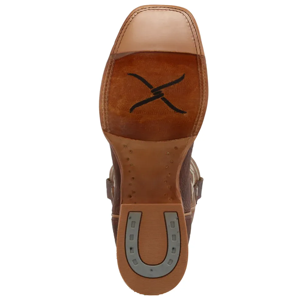 Twisted X Men's 12INCH RANCHER NUTMEG-PEANUT : MRAL024