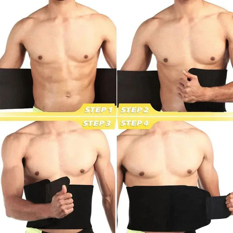 Unisex Waist Trimming Sweat Belt