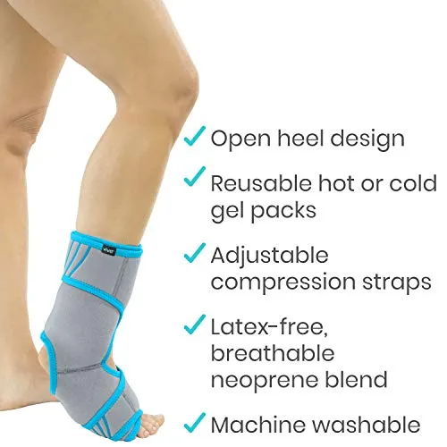 Vive Arctic Flex Ankle Foot Ice Wrap