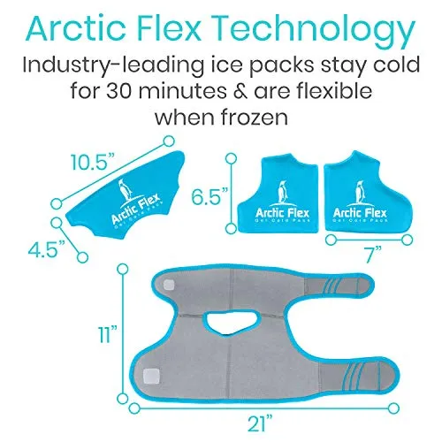 Vive Arctic Flex Ankle Foot Ice Wrap