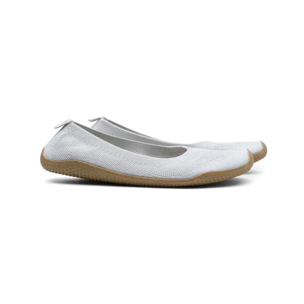 Vivobarefoot Primus Asana Yin Ballerina Knit (Womens) - Limestone