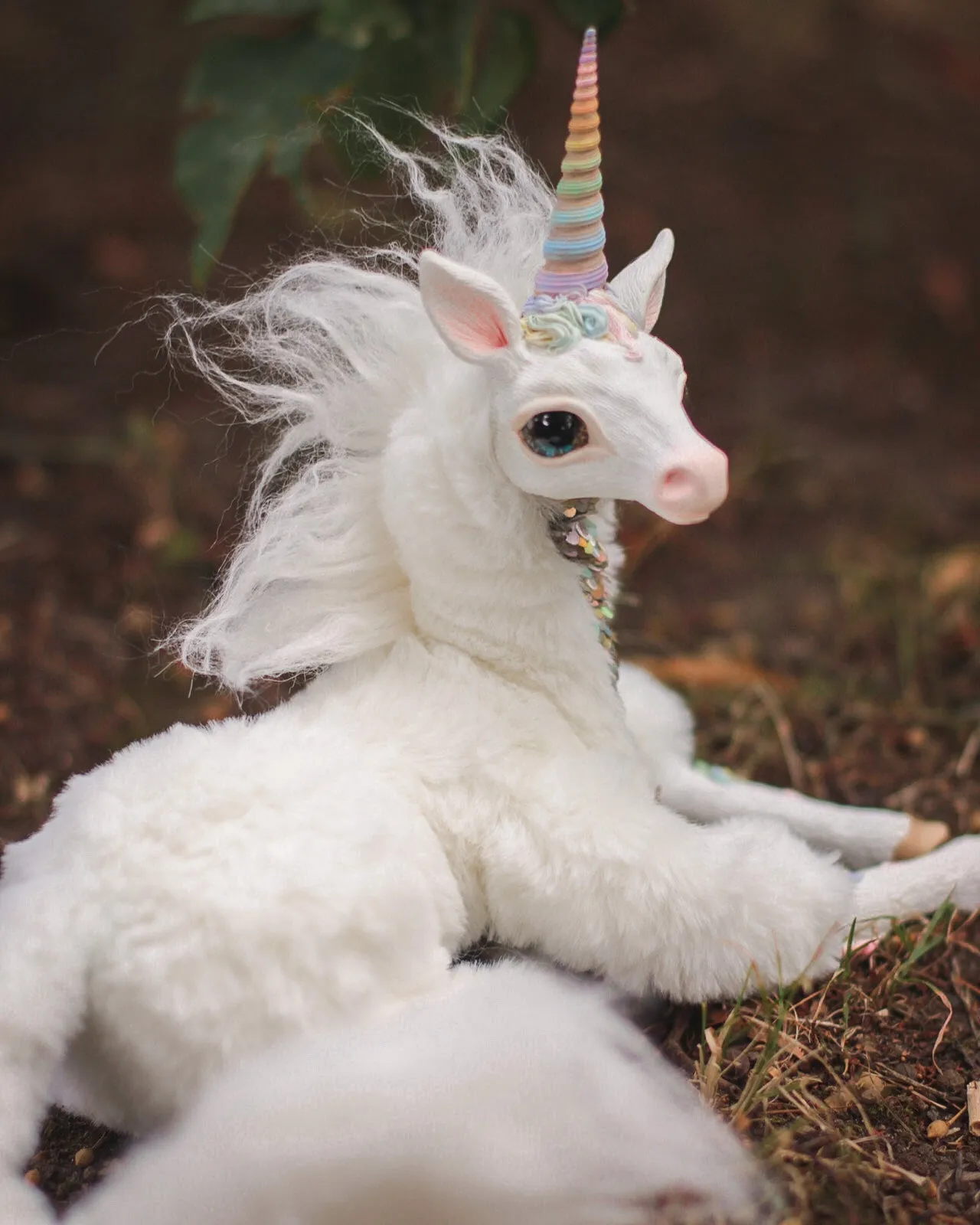 White mercurian unicorn