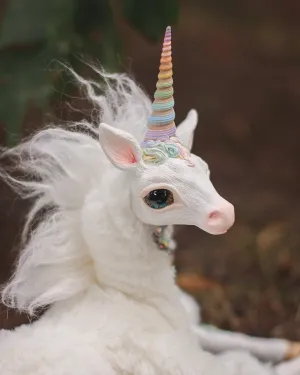 White mercurian unicorn