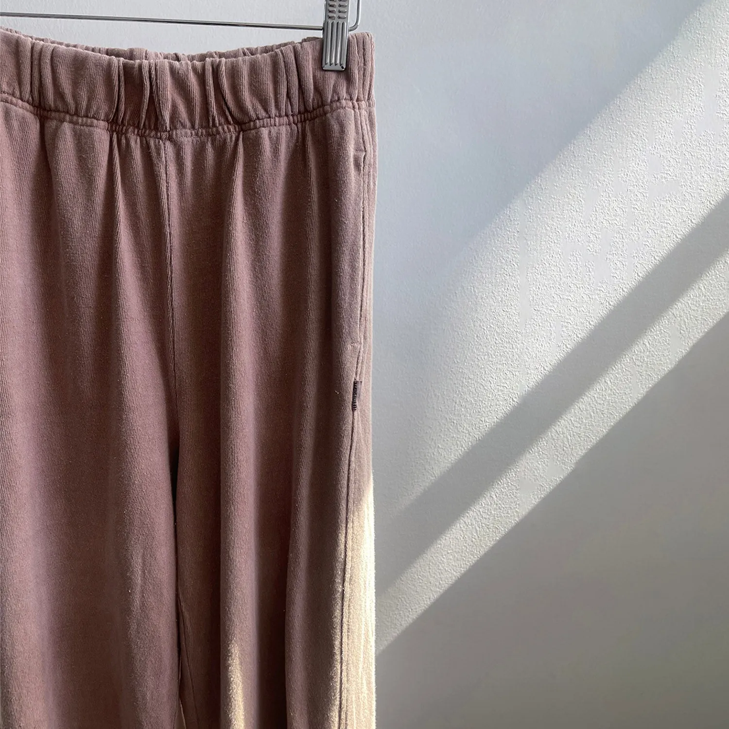 Womens Cotton Balloon Pants - Macchiato