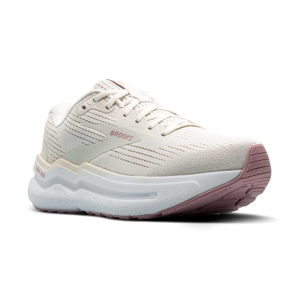 Women's Ghost Max 2 Running Shoe - Coconut Milk/Gray/Zephyr - Regular (B)