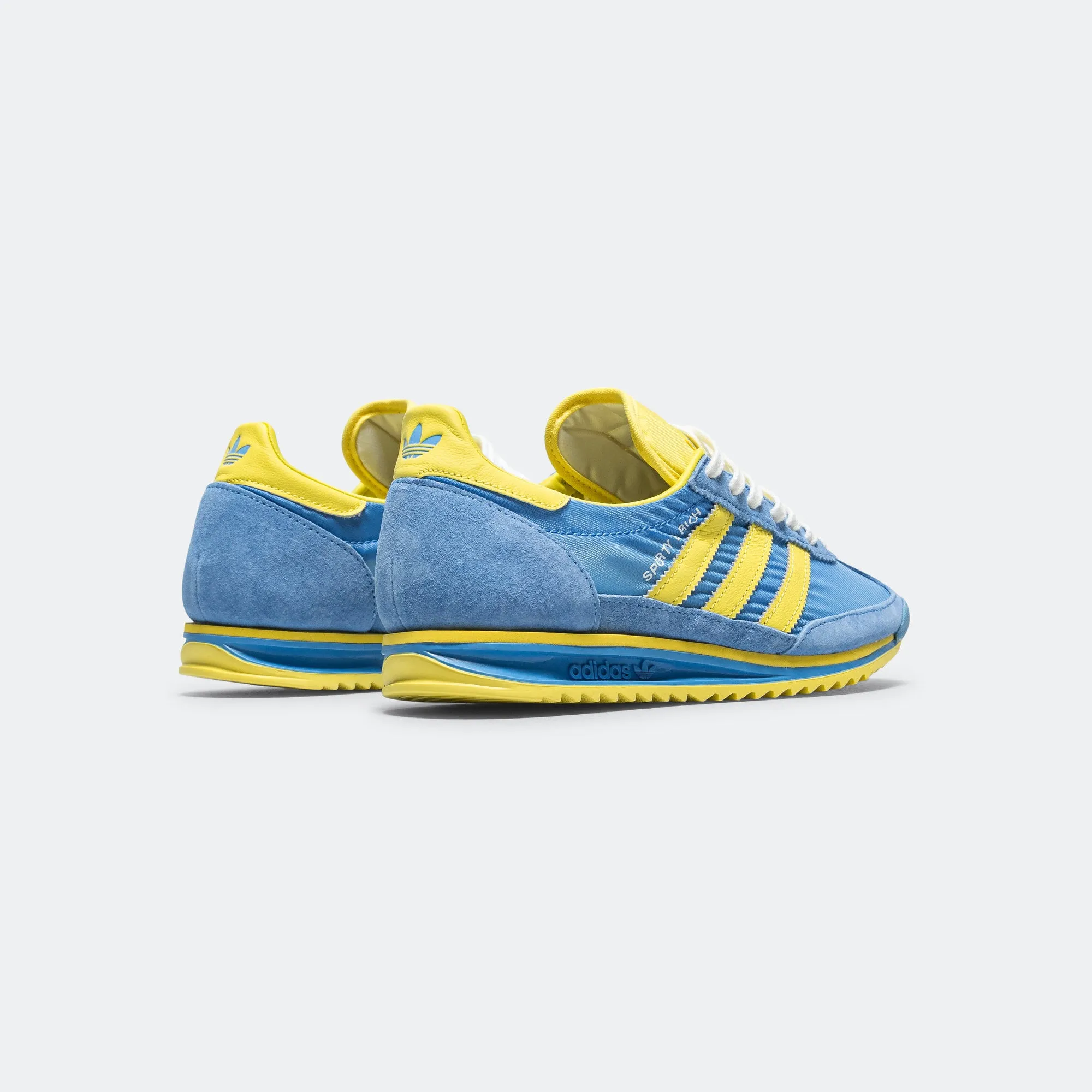 Womens SL72 x Sporty & Rich - Real Blue/Light Yellow-Footwear White