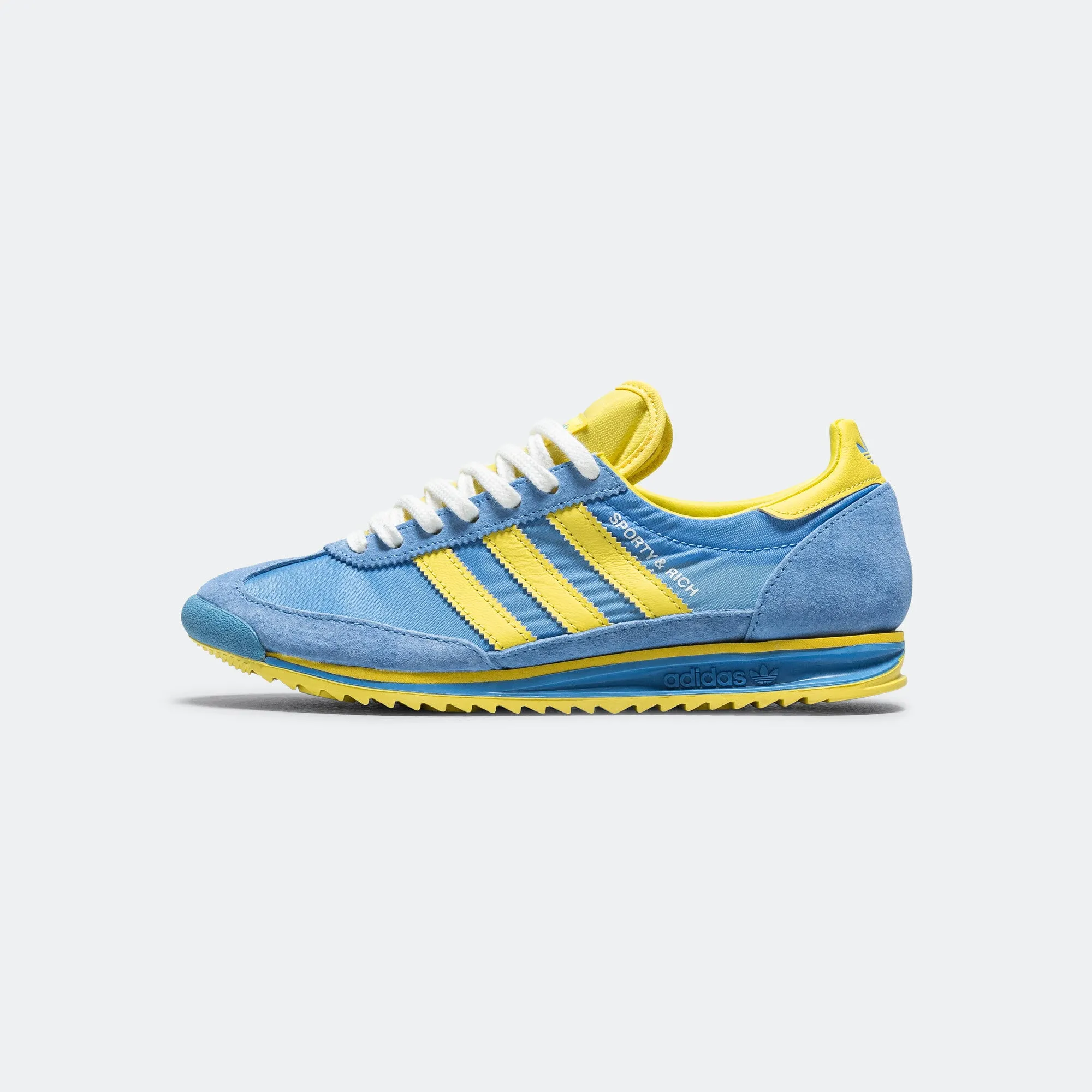 Womens SL72 x Sporty & Rich - Real Blue/Light Yellow-Footwear White