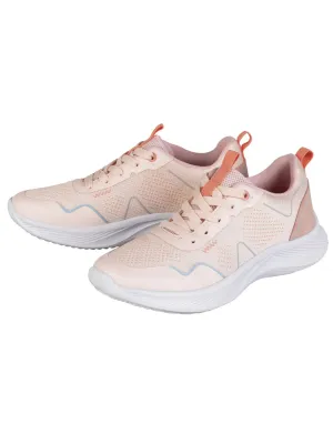 Women's Textured Running Shoes,Light Pink