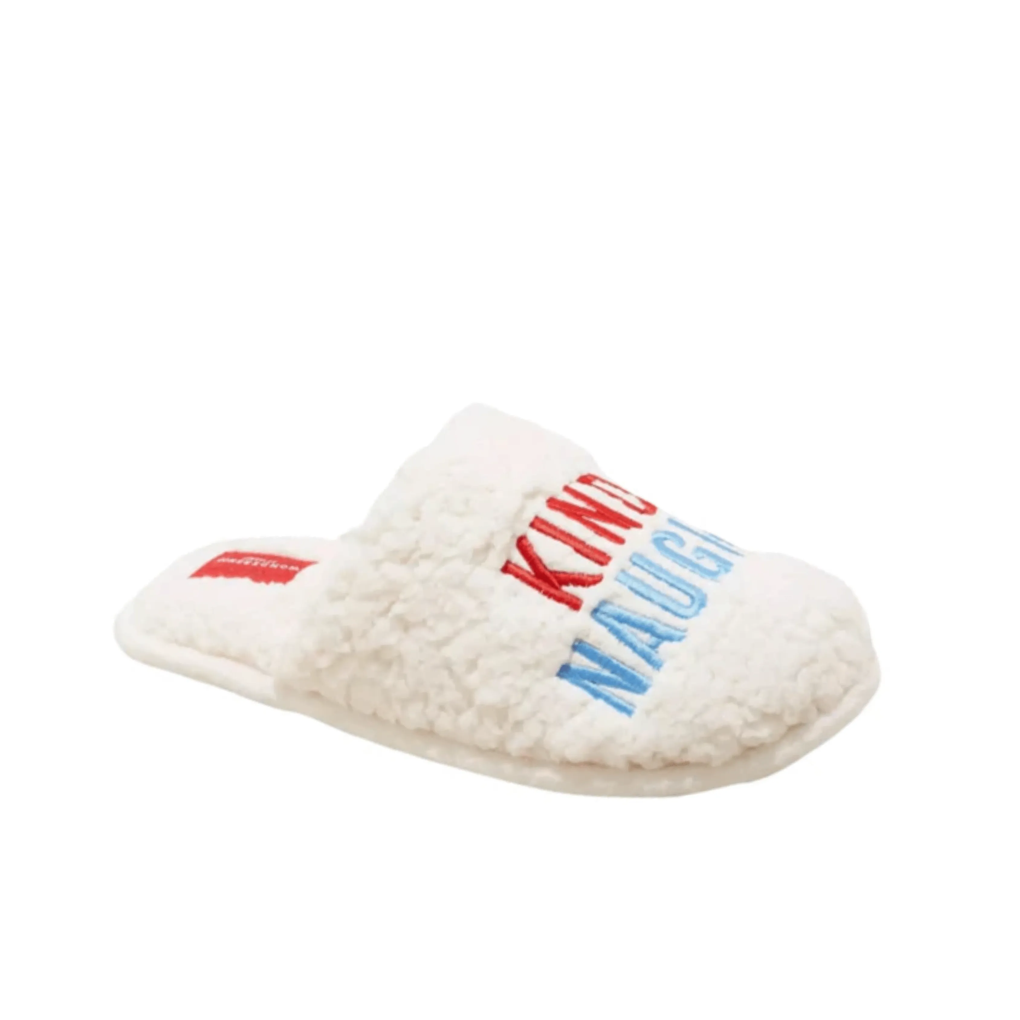 WONDERSHOP - Kinda Naughty Kinda Nice Scuff Slippers