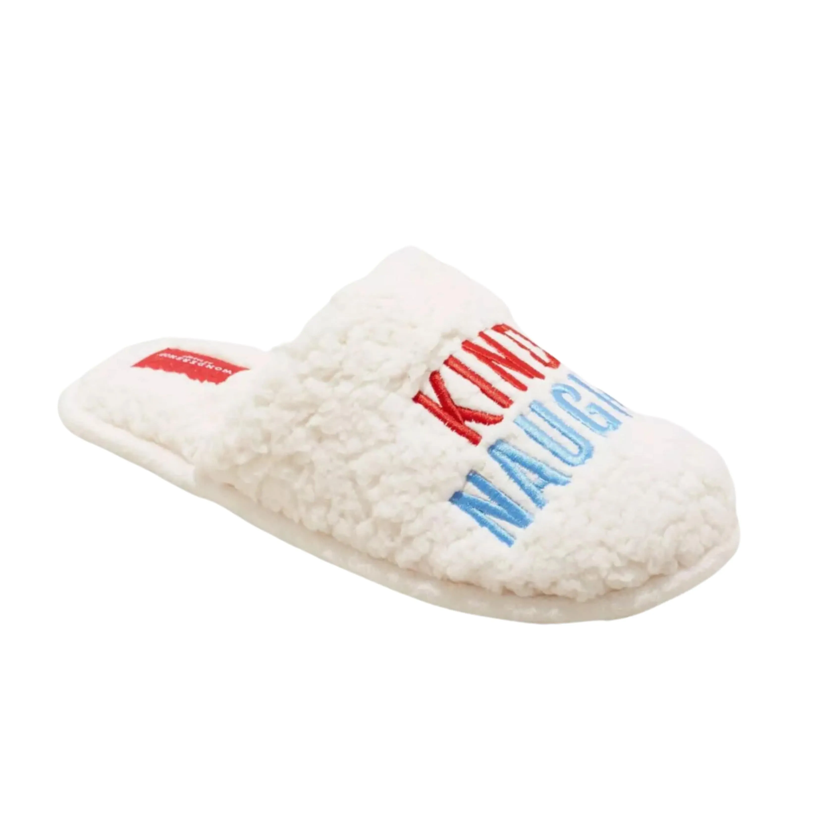 WONDERSHOP - Kinda Naughty Kinda Nice Scuff Slippers