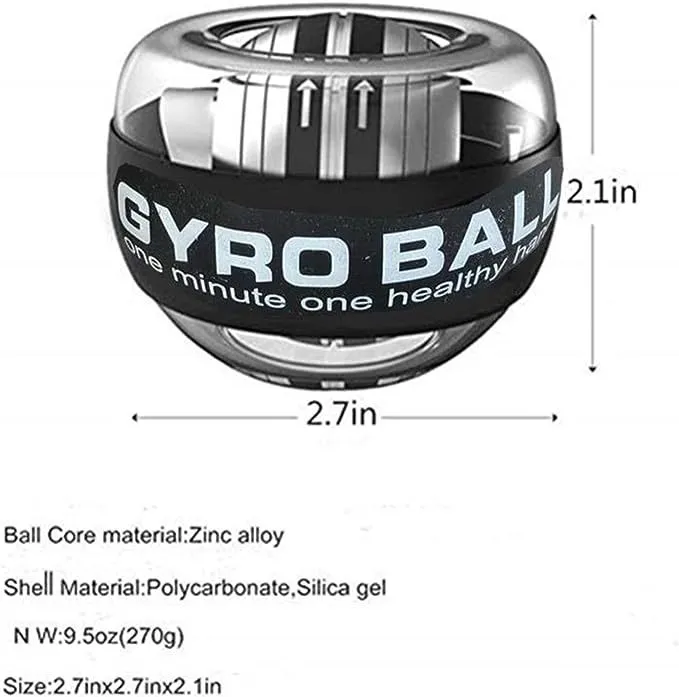 Wrist Trainer Ball - Auto-Start Wrist Strengthener